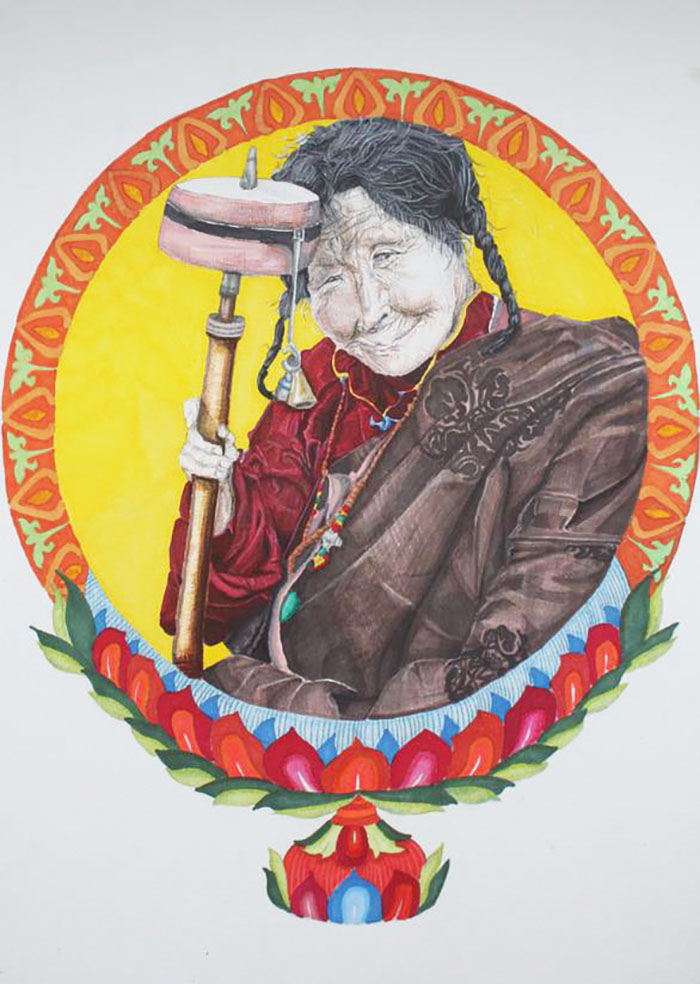 西藏系列—虔
